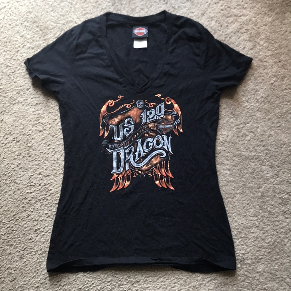 Black Harley Davidson T-shirt